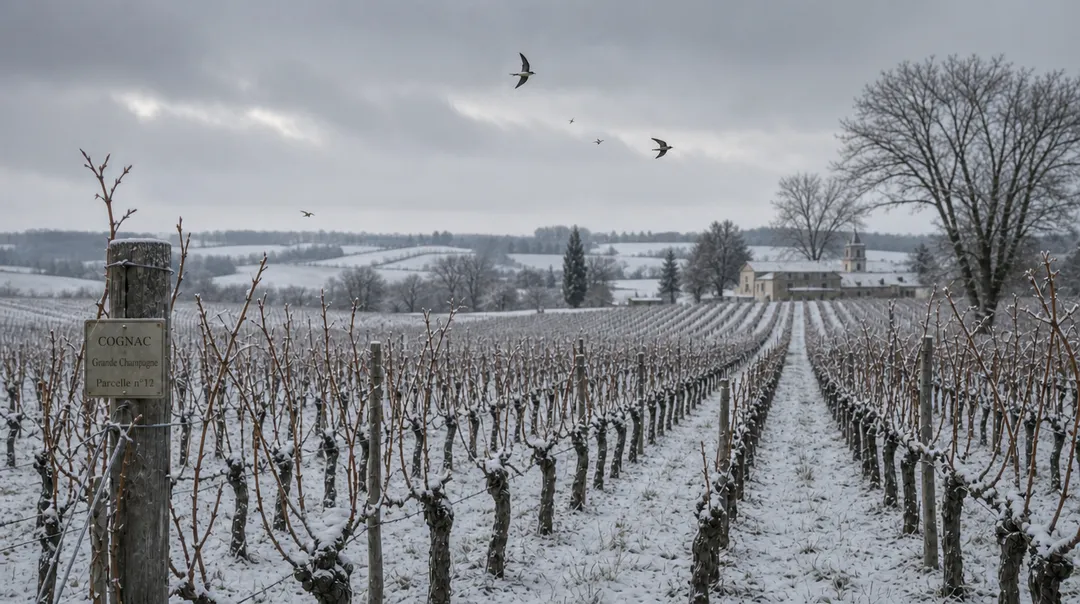 La parcelle n°12 en hiver