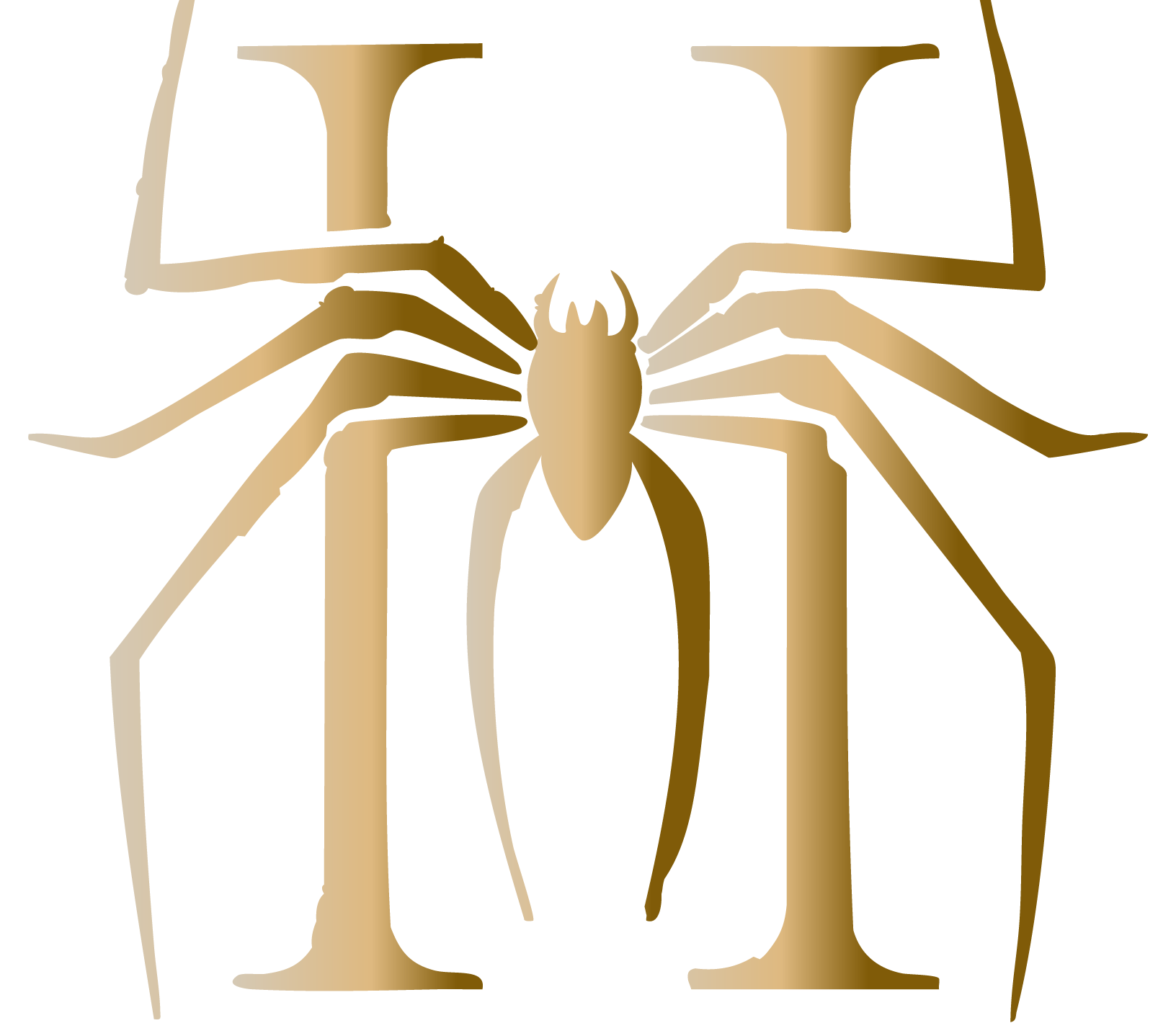 Logo Homéospirits, monogramme et araignée